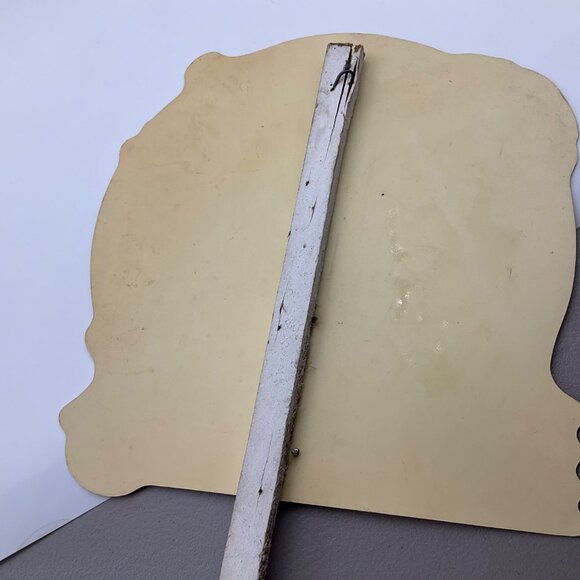 Vintage Impact Plastics 1999 Halloween Yard Sign Witch Way Retro - Picture 4 of 9